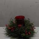 Nearly Natural Cedar Berry Candelabrum 11'' x 8.75'' x 11''