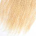 Blonde Bundles Human Hair 613 Kinky Curly Bundles Human Hair 26 28 30 inch 3 Bundle AuokMar Brazilian Unprocessed 613 Blonde Curly Wave Bundle 300g