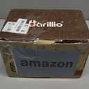 Barillio Bartender Kit - Stainless-Steel Cocktail Shaker Set with Bamboo Stand - Mixology Bar Tools w/Shaker, Drink Mixer Spoon & Muddler for Cocktails - Home Bar Accessories - 10-Pc Bar Set - Silver