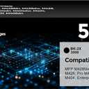 58A CF258A Toner Cartridge 2Pack Compatible with HP 58A 58X CF258A Toner Cartridge Black with Pro MFP M428fdw, M428fdn, M428dw, M428, Pro M404n, M404dn, M404dw, M404(2X 3,000 Pages, Black)