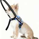 LetPetRun Blind Dog Halo Harness, Protective Collar and Guiding Device for Blind Dogs, Adjustable Confidence-Building Harness, Safe Navigation Aid for Pets (XXXS)