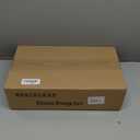 SPACELEAD 3 Tier Rolling Cart with Wheels, Storage Craft Art Trolley Organizer Serving, 3 Hanging Baskets Easy Assembly, for Office, Living Room, Kitchen, Pink