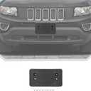 JeCar License Plate Frame Bracket Fit for 2011-2017 Jeep Compass Front License Plate Holder Mount