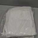 H.VERSAILTEX 100% Blackout Curtains Linen Textured Blackout Curtains for Bedroom Full Light Blocking Thermal Insulated Curtain Panels 84 Inches Long Energy Saving with White Liner, 2 Panels, Ivory