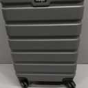 Wrangler 22" Hardside Spinner Carry-On Luggage, Charcoal