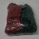 Jerify 48 Pcs Christmas Mini Stockings 3.94 Inches Knit Knitted Rustic Christmas Stockings Tiny Xmas Stockings Christmas Tree Ornaments for Party Holiday Family Home Decor(Burgundy,Green) 