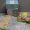 PETZHUBO Hamster Cage Small Animal Cage 3 Layers Transparent Cage Size10.6"(W) X8.1(L) X18.3 (H) Suitable for Hamsters up to 3.5 inch in Length(Please Note This is Mini cage That for Mini Hamster)