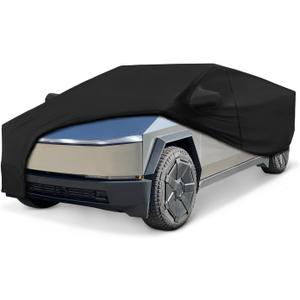 Indoor Truck Cover for Tesla Cybertruck Windproof Dust Protection Ideal for Car Shows and Underground Garage Elastic Fit Full Car Cover