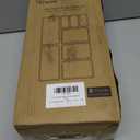 Criusia 8 Pack Drawer Organizer for Kitchen Gadgets, Large Clear Plastic Drawer Divider for Kitchen Accessories, Bathroom Organizers and Storage, Home Essentials for Makeup and Vanity Accessories