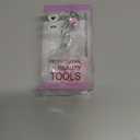 Stainless Steel Eyelash Curler with Built-in Comb Pinch Pain-Free Suitable for Any Eye Shapes and Sizes, with 5 Silicone Refill Pads (Light Pink)