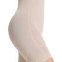 QIJ Shapewear for Women High-Waisted Tummy Control Shorts Shapewear, Butt Lifter, No Roll Body Shaper Panty Beige (XL)