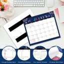 2026-2027 Magnetic Calendar - Magnetic Calendar for Refrigerator from Jul.2026 - Dec.2027, 11.2"x13'', 2026-2027 Calendars 18 Months, Tear-off Pad, Large Blocks, Perfect for Refrigerator - Festival Theme