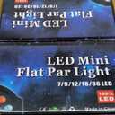 CO-Z Stage Lights 36 RGB LED Par Lights with Remote Control DJ Uplighting for Event Wedding Christmas Halloween Party Club Music Stage Lighting, 4 Pack