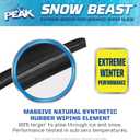 PEAK Snow Beast Winter Windshield Wiper Blade, 22-inch