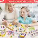 ABERLLS Valentines Day Cards for Kids School, 24 Pack Watercolor Paint Sets with Greeting Cards, Valentines Day Gifts for Kids Classroom Exchange Gifts, Valentine Party Favors for Boys and Girls