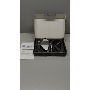 FENRIR CNC Aluminum Alloy Cafe Racer Black Motorcycle Bar End Mirrors Side 22MM 7/8" Inch Handlebar Mirror Universal Rear View For M8/M6 Standard Super Sport Naked Street Bike Cruiser Scooter Minimoto