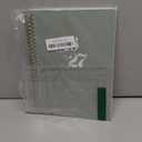 Monthly Planner 2026-2027, 2 Year Months Calendar Planner 2026-2027, Runs from January 2026 - December 2027, 7" x 10", 24 Months, Perfect for School Office Home Planning - Green