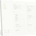 Elegant To Do List Notepad with Mouse Pad Feature, 11.22" x 7.87", 50 Tear-Off Sheets, Gold Foiled, Daily Planning, Eco-friendly To Do List Planner, FSC Certified To Do List Notebook for Work