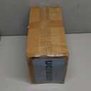 MESHA Black Gift Bags 5.25x3.75x8 Inch Small Kraft Paper Bags with Handles Bulk,100 Pack for Small Business,Wedding Party Favor