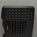 Mind Reader Adjustable Height Ergonomic Foot Rest with Massage Rollers, Black