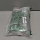 TOFLEN Mini Dessert Containers with Dome Lids, 100Pcs Clear Plastic Individual Ore Cookie holder, Small Cake Box for Mini Cupcake, Cocoa Bomb, Strawberry, Cheesecake and Mooncake (Clear Base)