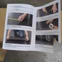 8.2x20 FT Garage Floor Mat, 2.8mm Thickened Garage Flooring Heavy Duty Rubber Garage Floor Mats for Under Car, Diamond Plate Garage Mat for Garage, Workshop, Enclosed Trailer (Black)