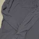 SUUKSESS Women Double Lined Fitted Basic T Shirts Crew Neck Long Sleeve Crop Top (Large, Ash)