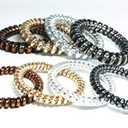 Silicone Spiral Stretch Hairbands
