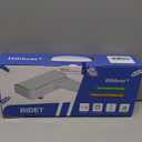 Hibbent Bidet Attachment for Toilet, Non-Electric Dual Nozzle for Frontal & Rear Wash, Adjustable Water Pressure Control, Fresh Water Bidet Toilet Seat, Self Cleaning Water Sprayer, Matte Black