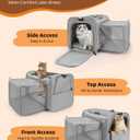 MIDOG Cat Carrier Soft for Small to Medium-Sized Cats,Up to 25 Lbs, TSA Airline Approved Soft Sided Pet Carrier