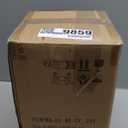 Briful Rustic Ceramic Vase 7 Tall  Handcrafted Vintage Pottery Flower Vase with Distressed White-Wash Finish  Farmhouse Decorative Accent for Table, Shelf, Mantel (Not Watertight), Brown