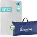 Hiccapop Pack and Play Mattress Pad (38"x26"x1.25"), Playpen Pad, Portable Crib Mattress with Carry Bag, 1.25" Thick