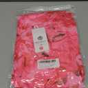 MEROKEETY Women's 2025 Summer One Shoulder Mini Dress Bodycon Floral Mesh Ruched Cocktail Party Dresses (X-Large, Pink)