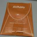 SIMARI Winter Gloves for Women, TouchScreen Water-Resistant Warm Thermal Gloves for Cold Weather, Running Hiking Driving (Medium, Black)