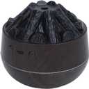 Flame Diffuser Humidifier,Essential Oil Diffuser, Quiet 300ml Easy to Operate Simulated Fire Humidifier for Desktop for Home,Office (Style 1)