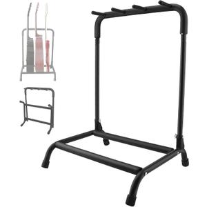 3-Guitar Stand,Foldable Display Rack for Acoustic Electric Bass Guitar