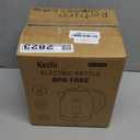 Stainless Steel Electric Kettle, 1.8 Liters Tea, Coffee Kettle & Hot Water Boiler, 360 Swivel Base, BPA Free, Auto Shut-Off, Boil-Dry Proof, 1100W