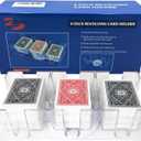 Yuanhe 9 Deck Rotating-Revolving Playing Card Tray, Card Holder