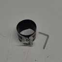 Powerbuilt Piston Ring Compressor, 2 Inch to 5 Inch Diameter, Compress Pistons, Ratcheting Lock, Release Lever, Slide into Cylinder - 648433, Silver