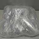 Tebery 200 Pack Small Clear Plastic Tumblers Cups, 5oz Hard Disposable Cups Bulk Plastic Party Punch Cups