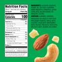Emerald Nuts Cashews and Almonds with Dried Pineapple 7 Ct (1-Pack), 100-Calorie Individual Packs of Mixed Nut Blend and Dried Fruit