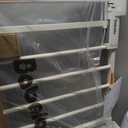 Babelio 26-31 in Baby Gate for Stairs, PressGuard Pet Gate with Wide Door