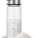 Sugar Dispenser with Pour Spout, Glass Sugar Shaker Jar Weighted Pourer for Coffee Bar,Tea & Baking, Commercial Quality Sugar Container for Sugar, Honey, Syrup for Home Kitchen, 11 oz