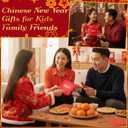 4 Pcs Happy Chinese New Year Cards 2026 Year of The Horse Cards with Envelopes 3D Golden Fu Pop up Card Lunar Greeting Card for Women Men Spring Festival Gifts (Classic Style)