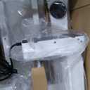 Fromann Standing Desk Frame Electric Height Adjustable Desk Legs Sit Stand Up Table Base Dual Motor L Shaped Corner with USB for Home and Office (White)