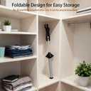 Garment Steamer Stand for Clothes - Garment Hanger for Steaming, Steam Rack for Clothes, Steam Iron with Stand, Including Ironing Gloves, Clothes Rac, Hair Remover