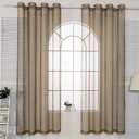 Silver Fabric Shielding 1 Curtain Panel EMF & RF Protection