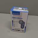 BEAUTURAL Fabric Shaver and Lint Remover, Sweater Defuzzer with 2-Speeds, 2 Replaceable Stainless Steel Blades, Battery Operated, Remove Clothes Fuzz, Lint Balls, Pills, Bobbles, Gray