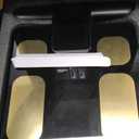 RunStar Scale for Body Weight and Fat Percentage, 8 Electrodes High Precision Digital Scale for BMI 28 Body Composition Measurement, Bathroom Smart Scales with Large Color Display FSA&HSA Eligible (Black Gold)