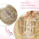 Short Pixie Cut Hair Topper Pieces for Women with Thinning Hair, Soft, Lightweight, and Easy to Apply for a Chic Look, Perfect for Daily Use & Styling